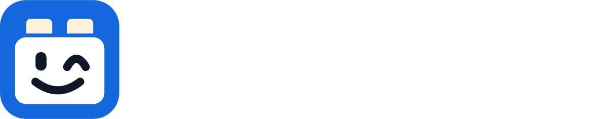 The ContactRoll logo: the smiling card-file mark in blue beside the name in white, on a dark background.